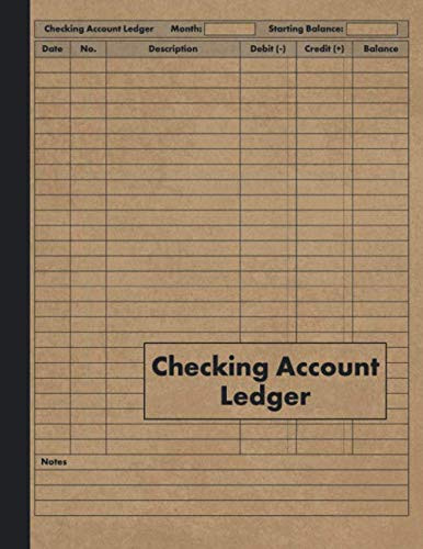 Checking Account Ledger
