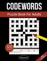 Codewords Puzzle Book For Adults Volume 3