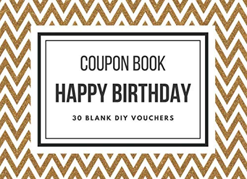 Happy Birthday Coupon Book