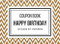 Happy Birthday Coupon Book
