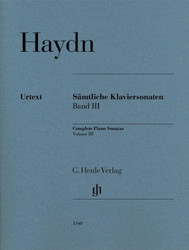 Haydn Joseph - Complete Piano Sonatas Volume 3