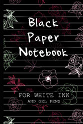 Black Paper Notebook For White Ink