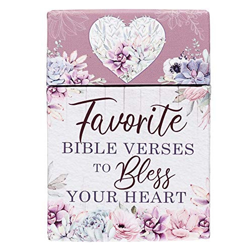 Favorite Bible Verses to Bless Your Heart A Box of Blessings