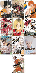 Haikyu!! Furudate Collection 10 books set Haruichi volume 31-40 by