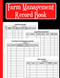 Farm Management Record Keeping Book