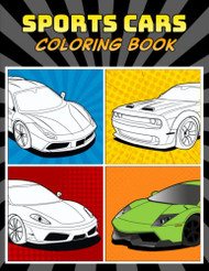 Sports Cars Coloring Book