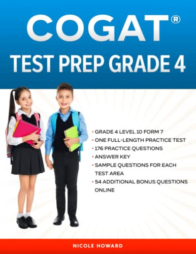 COGAT TEST PREP GRADE 4