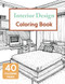 Interior Design Coloring Book