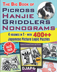 Big Book of Picross Hanjie Griddlers Nonograms