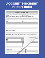 Accident & Incident Report Book
