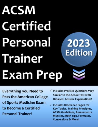 ACSM Certified Personal Trainer Exam Prep