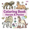Coloring Book Horses & Ponies