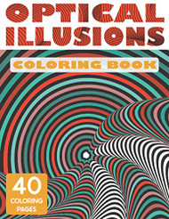 Optical Illusions Coloring Book