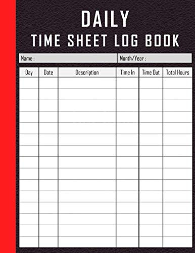 Daily Time Sheet log book