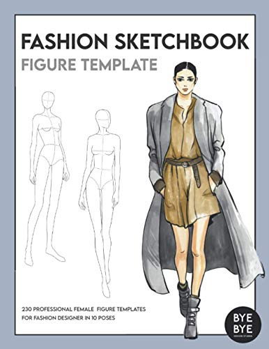 Fashion Sketchbook Figure Template