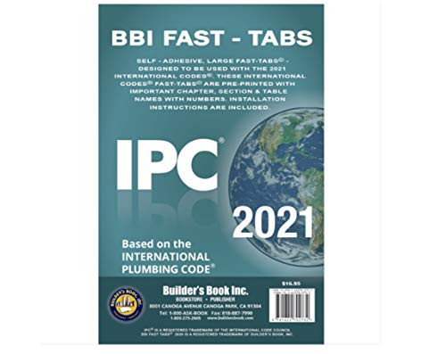 2021 International Plumbing Code (IPC) Fast-Tabs