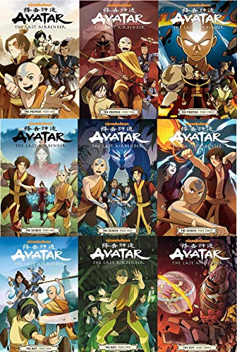 Avatar The Last Airbender Series 9 book sets