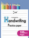 Kindergarten handwriting practice paper