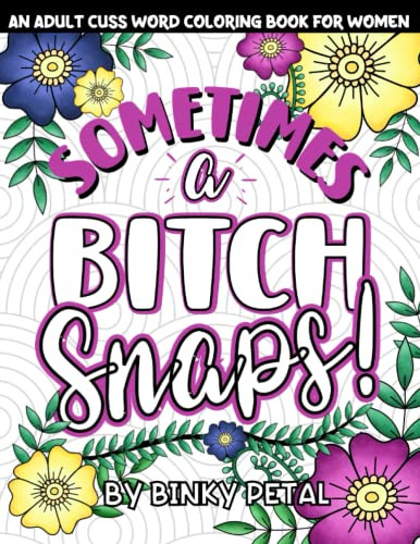 Adult Cuss Word Coloring Book for Women