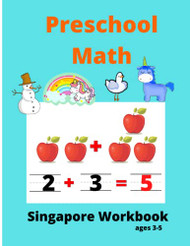 Singapore Math Preschool Workbook Ages 3-5