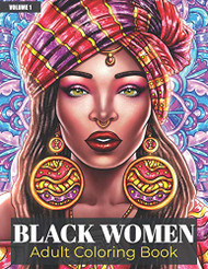 Black Women Adult Coloring Book