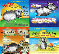 Walter the Farting Dog Gift Set ( Set of 4 Books )