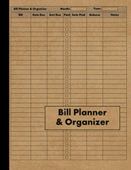 Bill Planner and Organizer