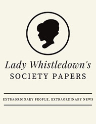 Lady Whistledown's Society Papers 8.5 x 11 Notebook Journal Diary