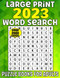 2023 Word Search Large Print Puzzle Books for Adults
