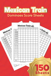 Mexican Train Dominoes Score Sheets