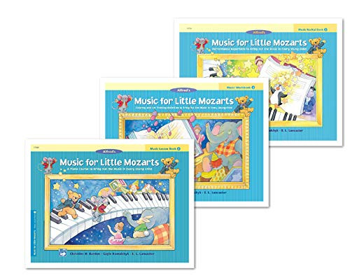 Latest Set! Alfred's Music for Little Mozarts Level 3 Set