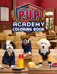 Pup Academy Coloring Book