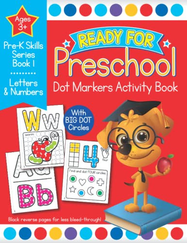 Ready for Preschool Dot Markers Activity Book