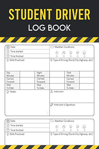 Student Driver Log Book