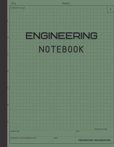 Engineering Notebook: 120 Pages Grid Format Math Space Science