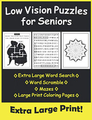 Low Vision Puzzles for Seniors