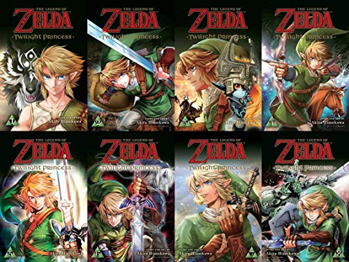 Legend of Zelda Twilight Princess Manga volume 1-8