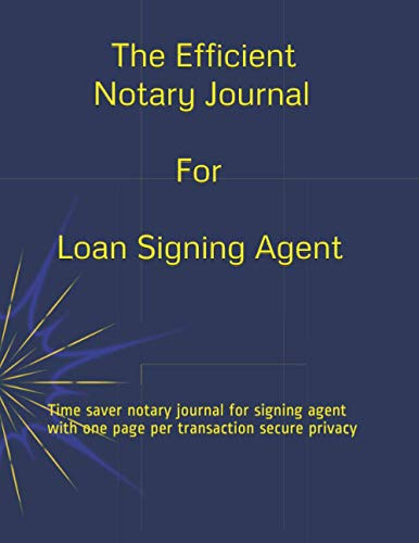 Efficient Notary Journal for Loan Signing Agent