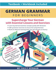 German Grammar for Beginners Textbook Included