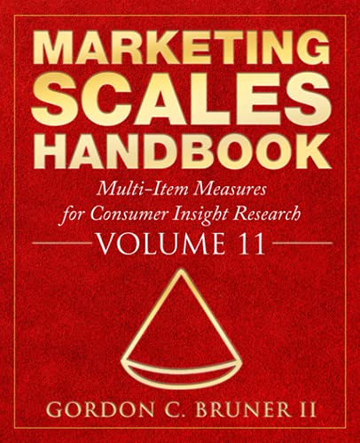 Marketing Scales Handbook Volume 11