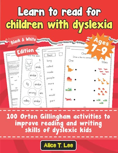 Learn to read for children with dyslexia. 100 Orton Gillingham