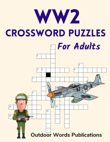 WW2 Crossword Puzzles For Adults