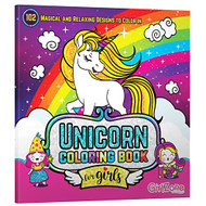 GirlZone Unicorn Coloring Book Arts and Crafts Book with Magical