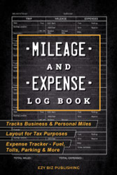 Mileage and Expense Log Book