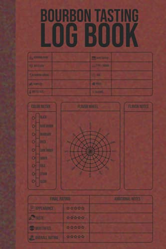 Bourbon Tasting Log Book