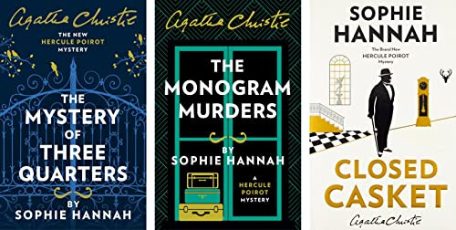 New Hercule Poirot Mysteries Agatha Christie Series Books 1 - 3