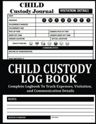 Child Custody Log Book