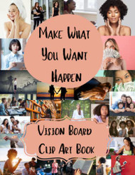 Vision Board Clip Art Book for Black Men by HappinessLadder