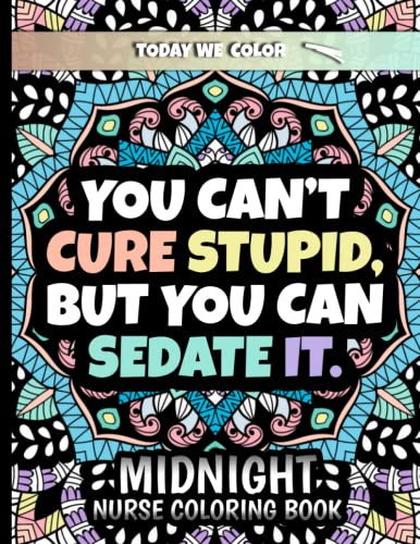 Midnight Nurse Coloring Book