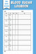 Blood Sugar Log Book: Simple And Useful Glucose Log Book 2-Year Blood